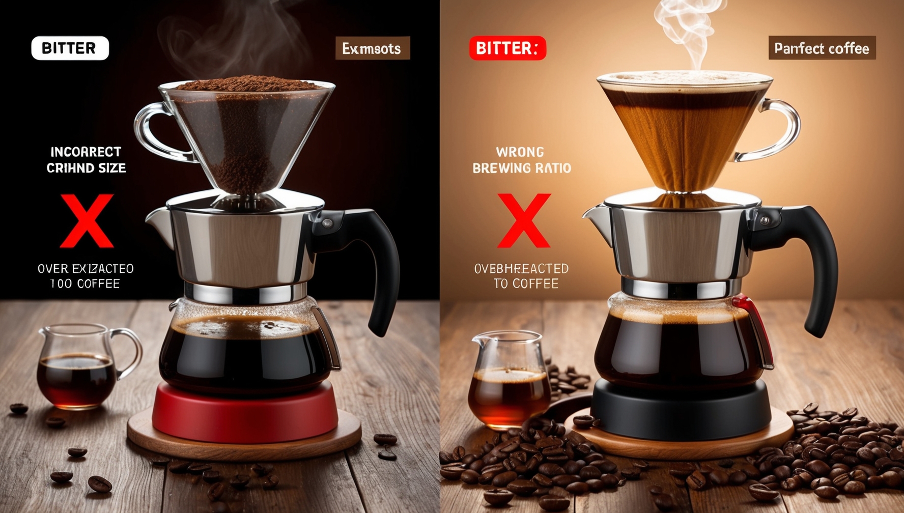 Miért lehet keserű a kávé? 6 gyakori hiba kotyogós kávéfőzővel